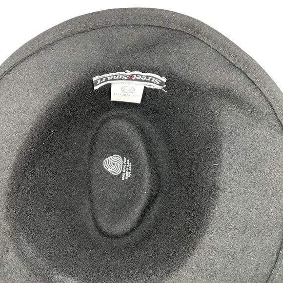 Street Smart vintage black wool fedora - Picture 4 of 6